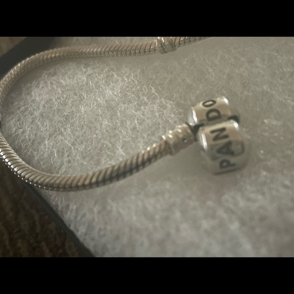 Pandora Chain Bracelet Chain measures 7-1/4” Silver Sterling - Picture 3 of 4